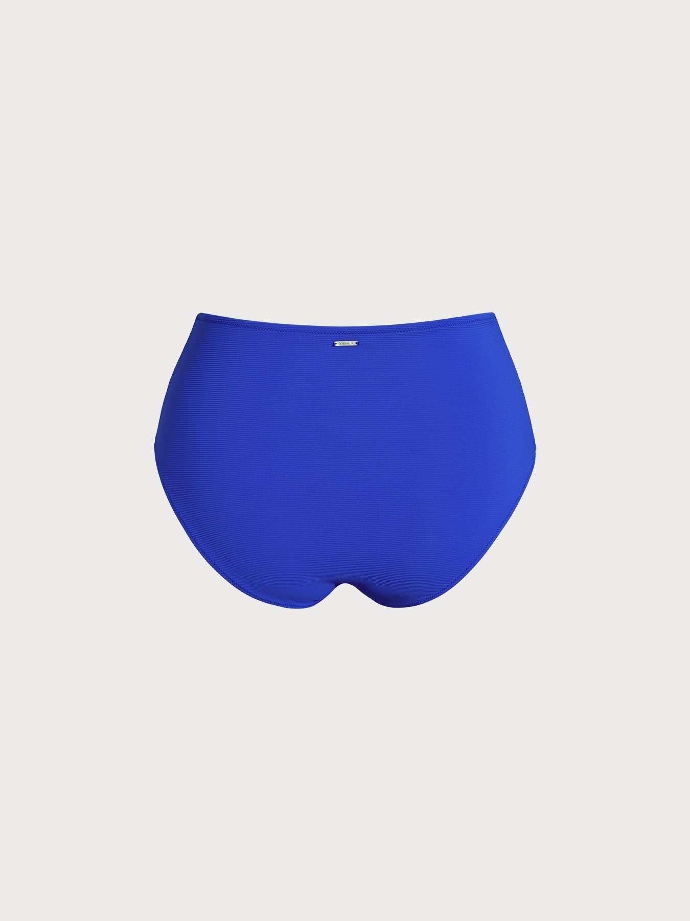 Ribanalı Mavi Büyük Beden Bikini Altı - Şık ve Rahat