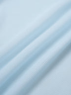Premium Açık Mavi Fırfırlı Halter Yaka Spor Sütyeni
