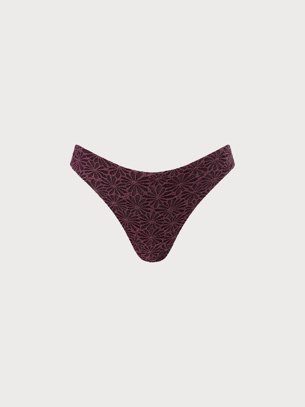 Premium Koyu Kahverengi Dokulu Bikini Altı - Şık ve Rahat