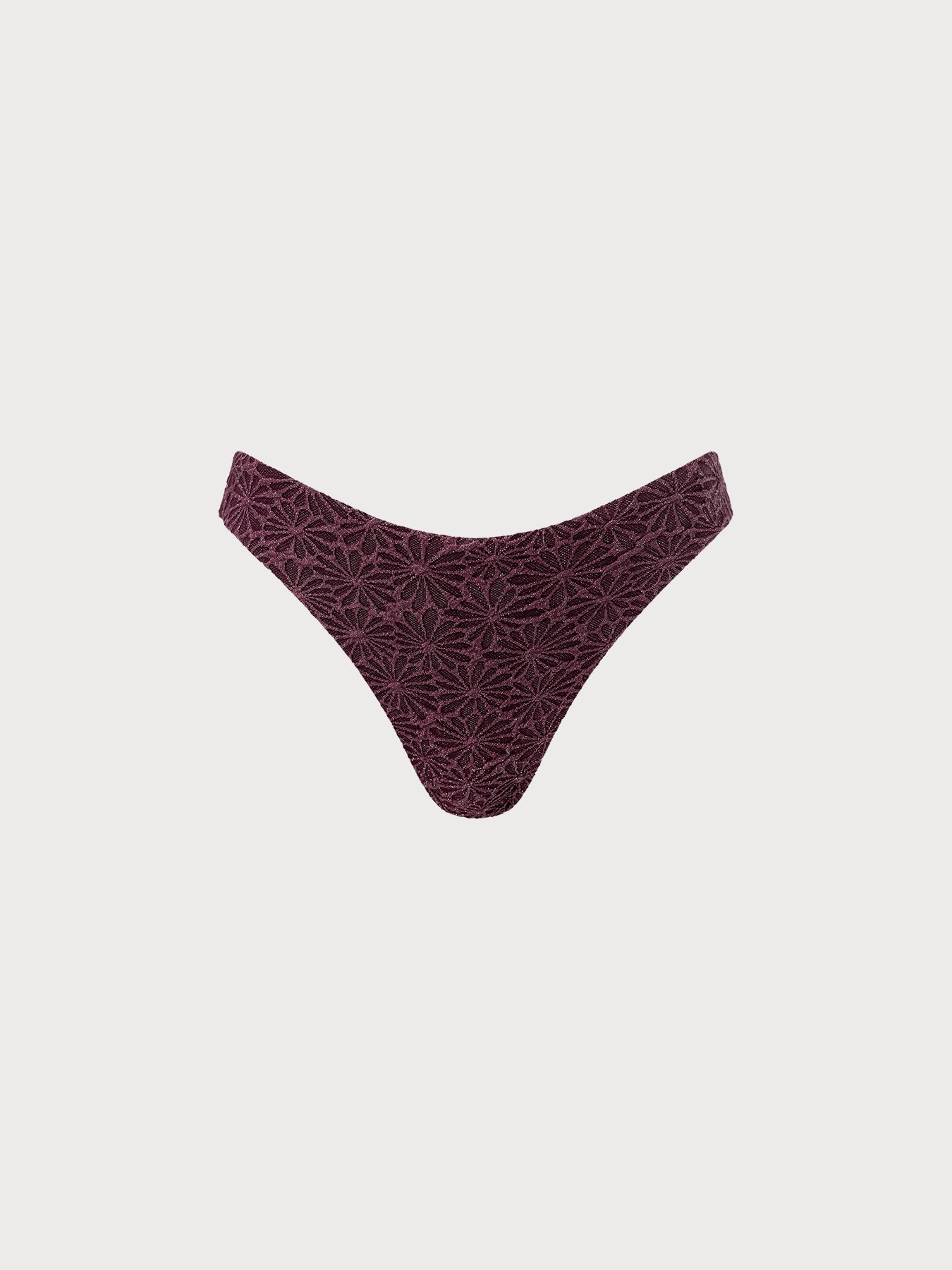 Premium Koyu Kahverengi Dokulu Bikini Altı - Şık ve Rahat