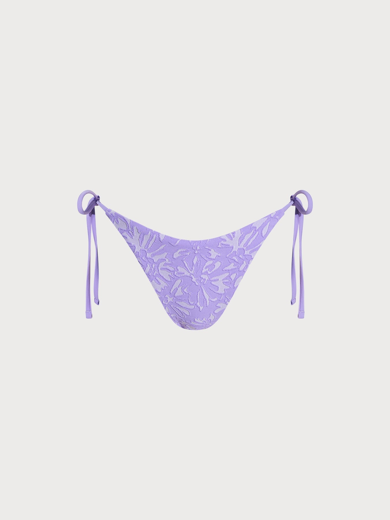Premium Açık Mor Dokulu Bikini Altı - Şık ve Rahat