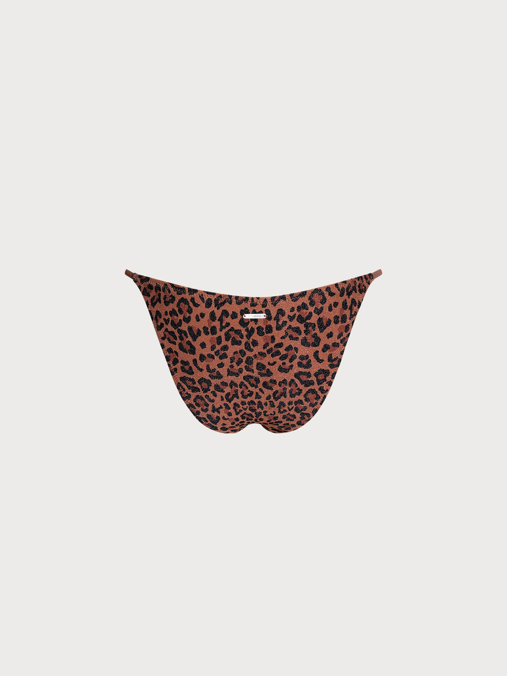 Premium Leopar Desenli İnci Detaylı Bikini Altı