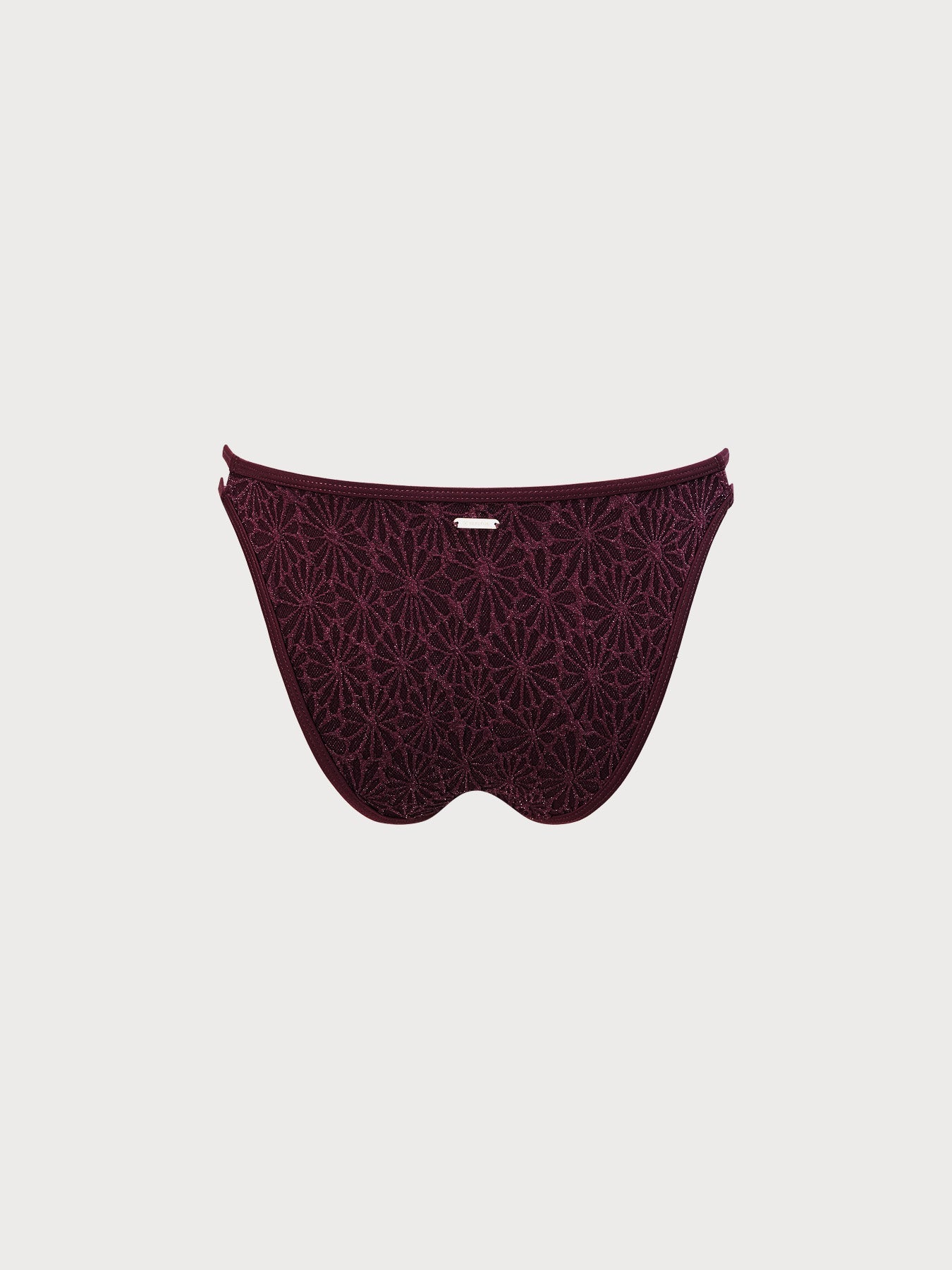 Premium Koyu Kahve Dokulu Bikini Altı - Şık ve Rahat