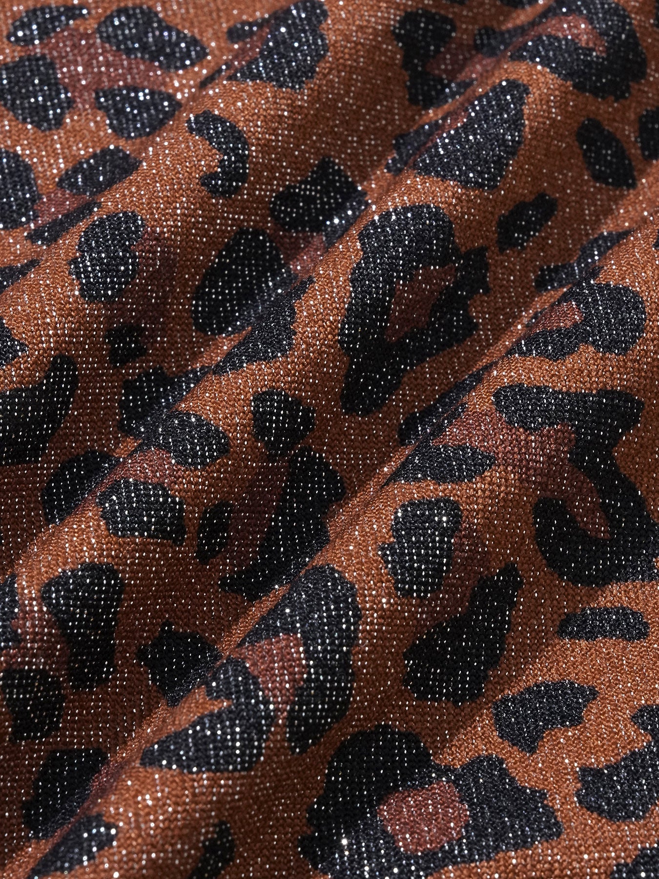 Premium Leopar Desenli İnci Detaylı Bikini Altı