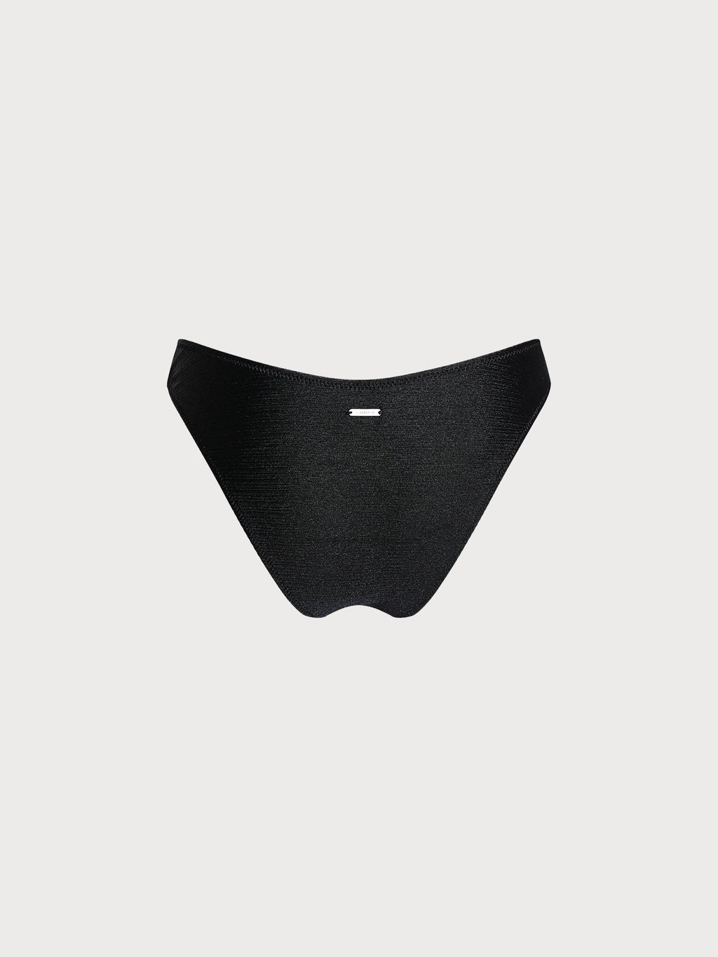 Şık Siyah Plise Bikini Altı - Yaz Modası için İdeal