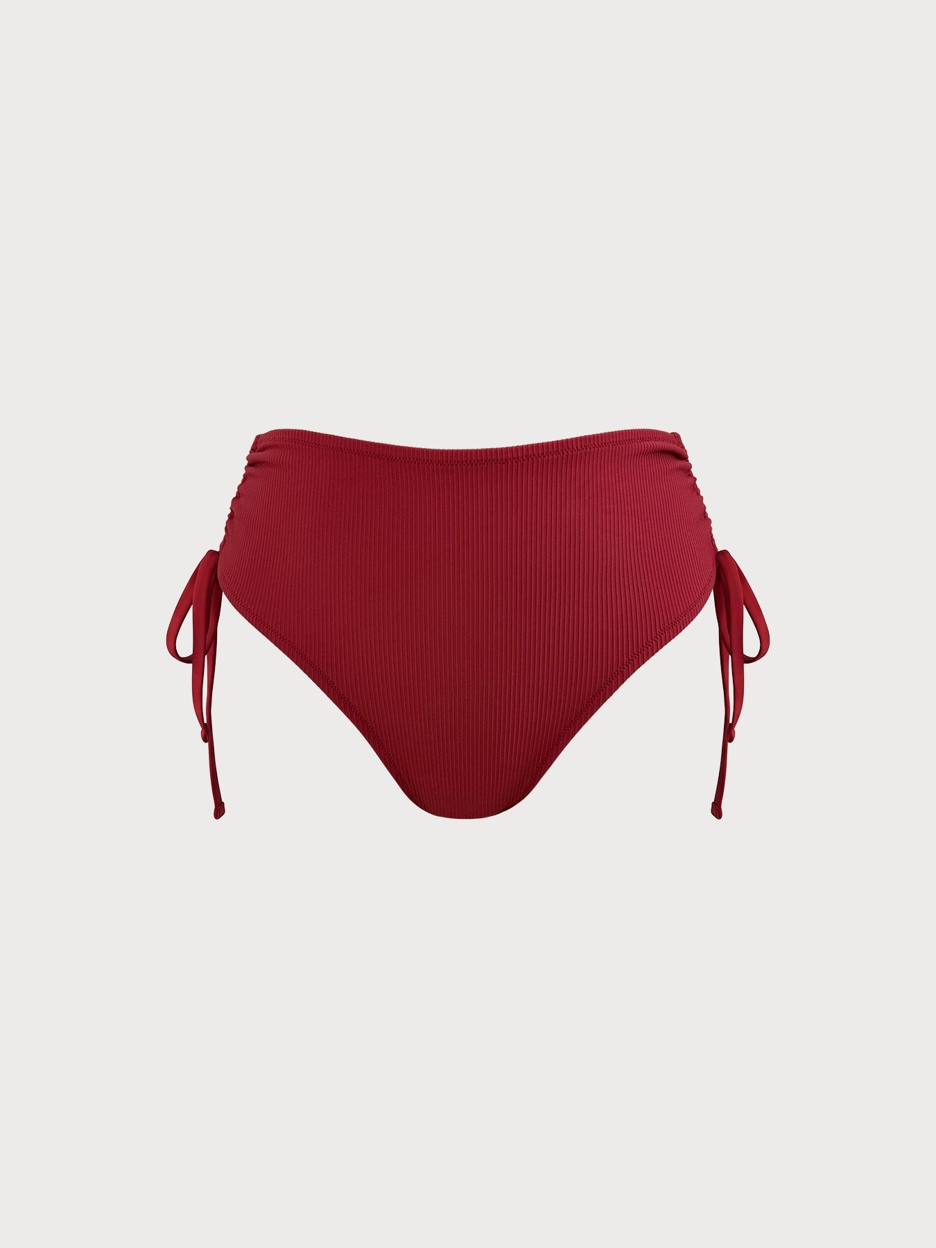 Ribana Doğal Belli Büyük Beden Kırmızı Bikini Altı