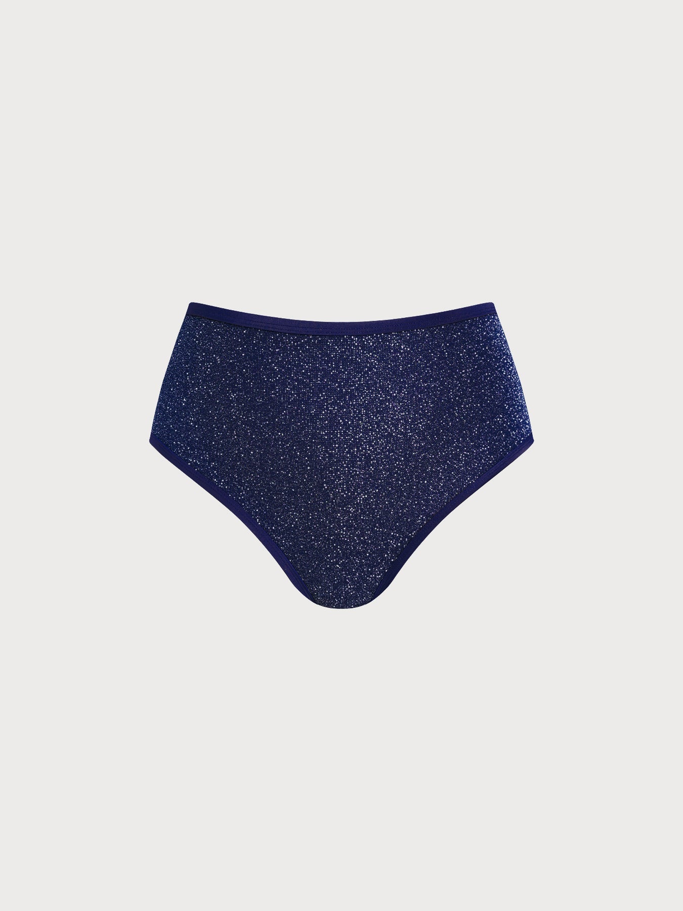Mavi Lurex Büyük Beden Bikini Altı - Şık ve Rahat Seçim