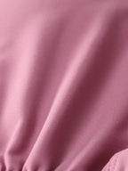 Kadın Pembe V Yaka Çapraz Spor Sütyeni - Konfor ve Şıklık