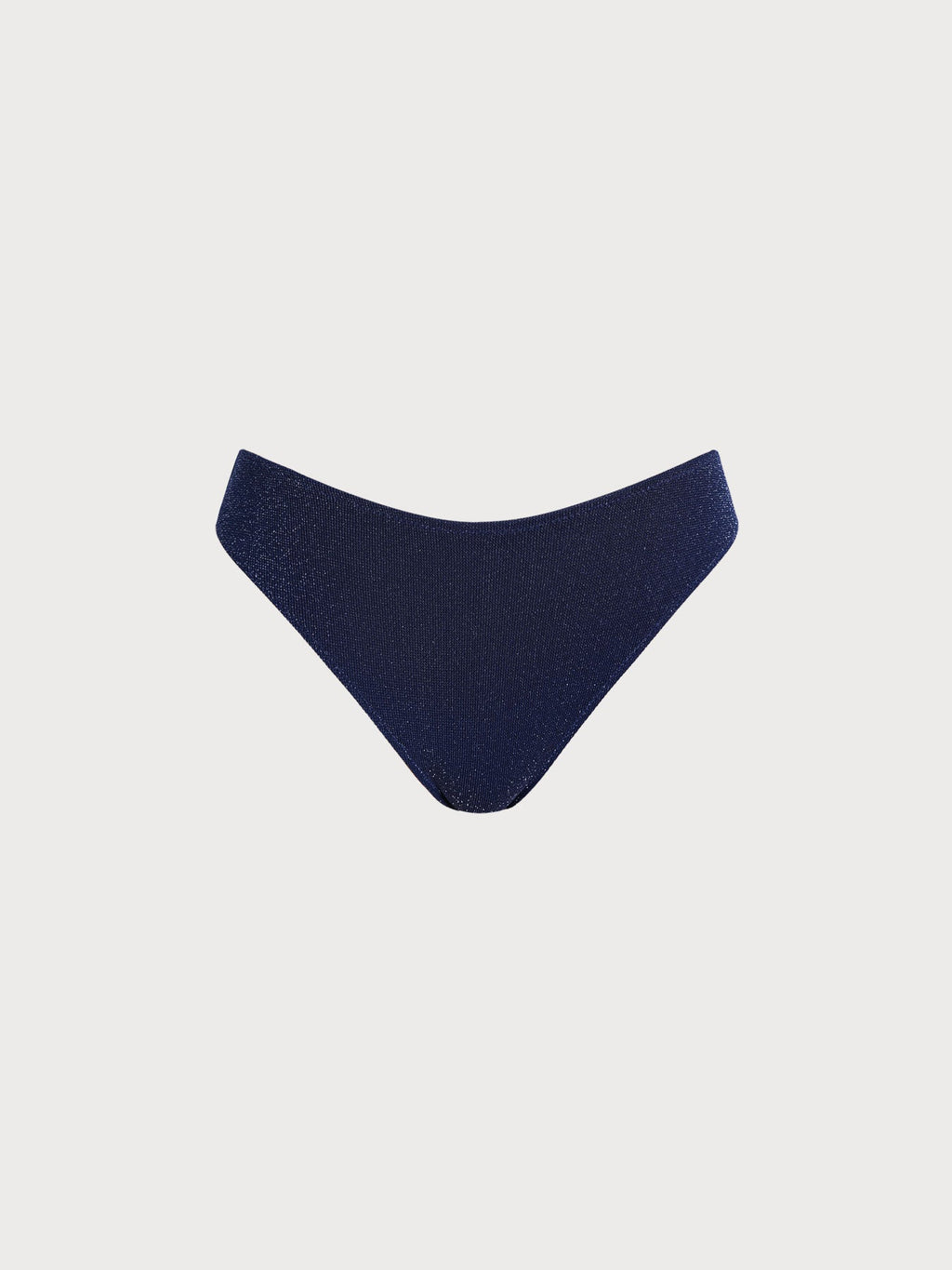 Şık Mavi Parlak Bikini Altı - Yaz Plaj Modası