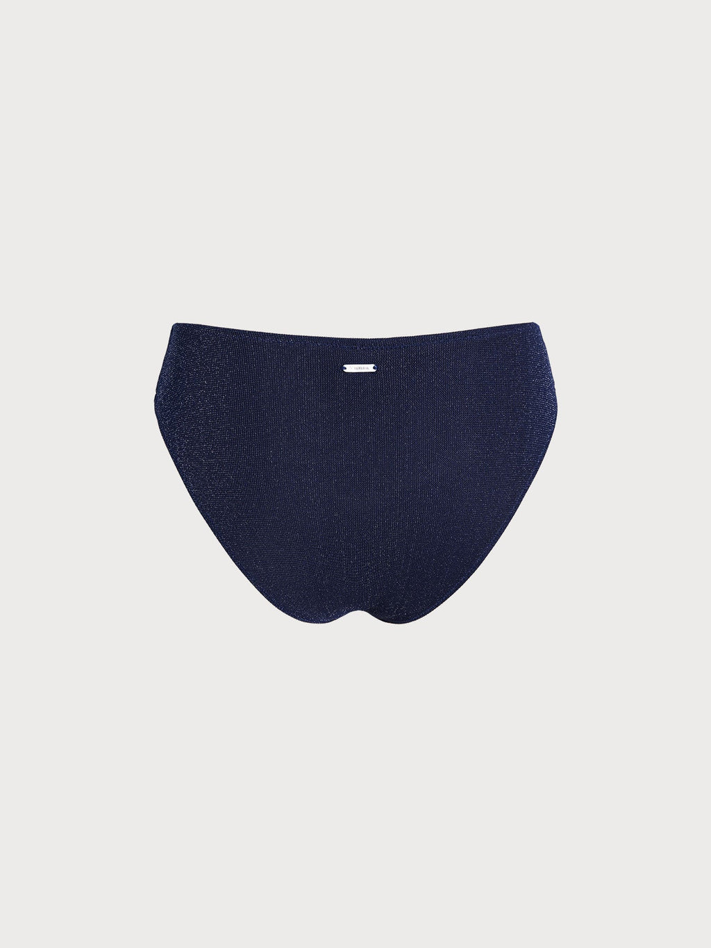 Şık Mavi Parlak Bikini Altı - Yaz Plaj Modası