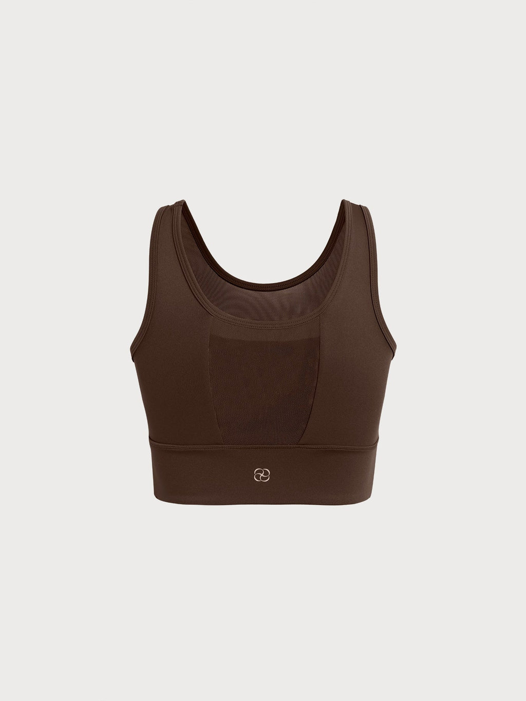 Kahve Renkli Destekli Ön Tank Top - Şık ve Rahat