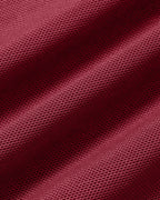Kırmızı Kapüşonlu A-Line Mesh Midi Elbise