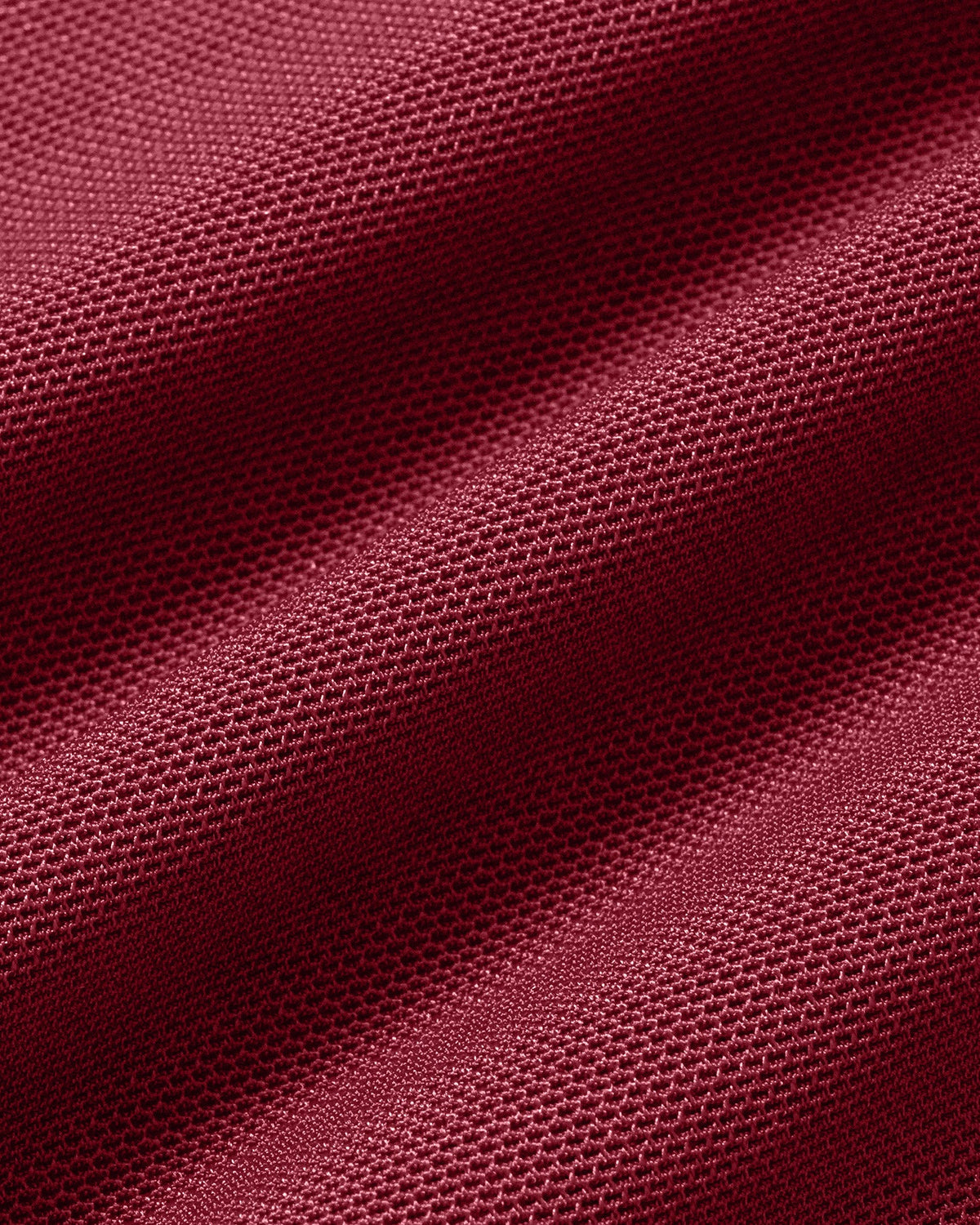 Kırmızı Kapüşonlu A-Line Mesh Midi Elbise