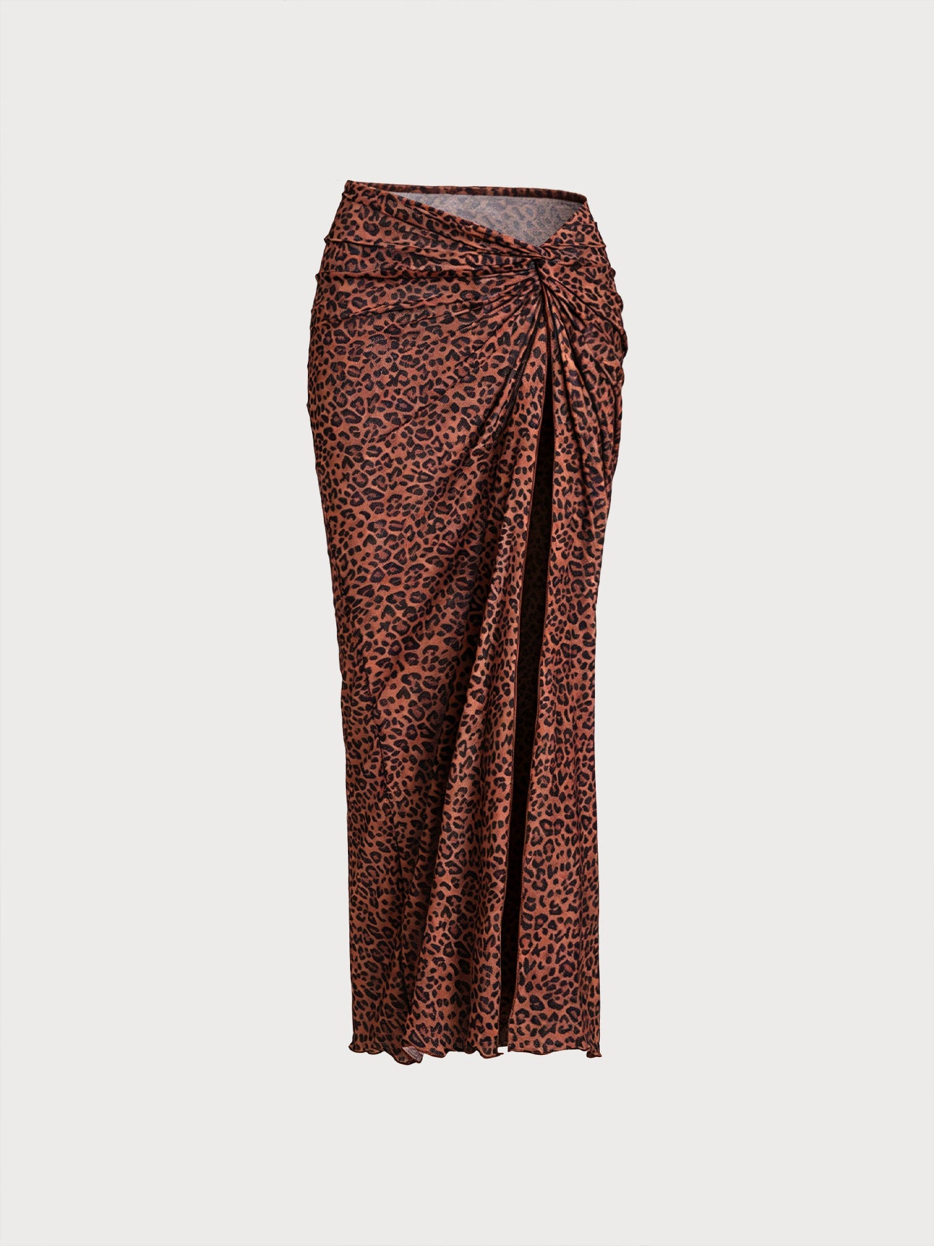 Şık Leopar Desenli Kadın Bluz - Trendy Moda Üst