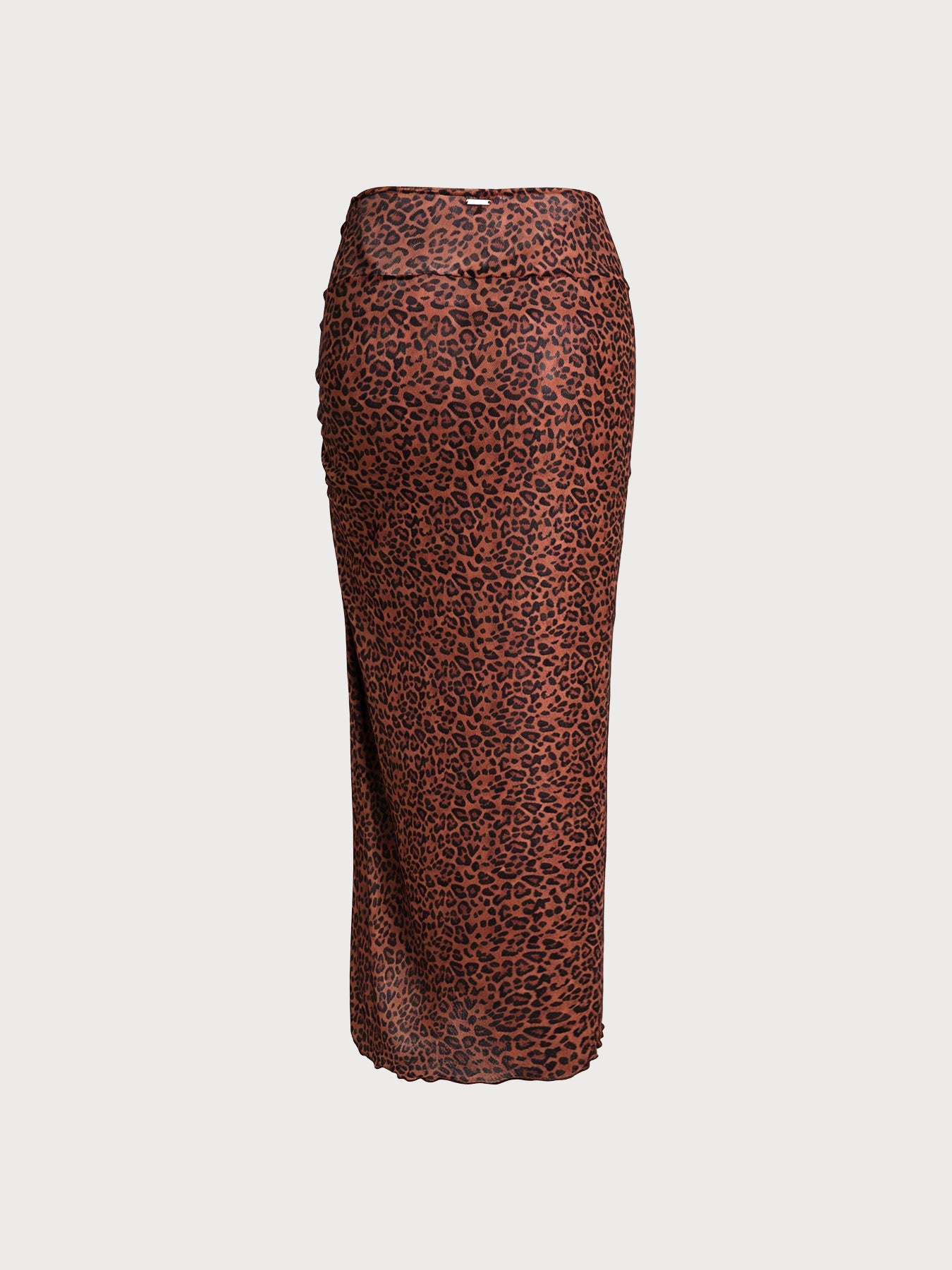 Şık Leopar Desenli Kadın Bluz - Trendy Moda Üst