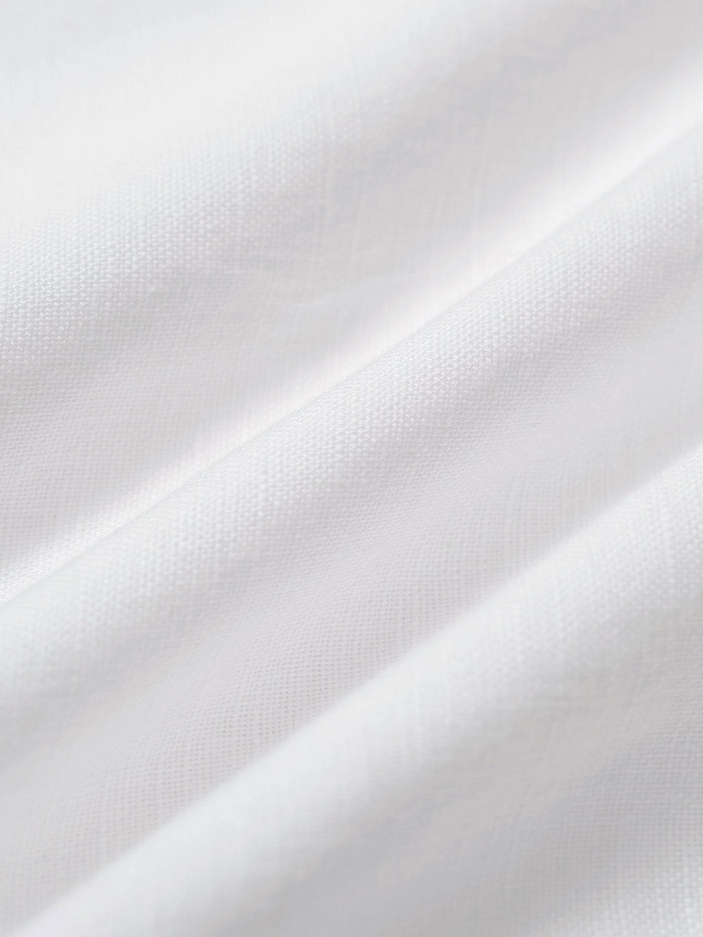 Yüksek Bel Beyaz Pamuk-Keten Şort - Şık ve Rahat
